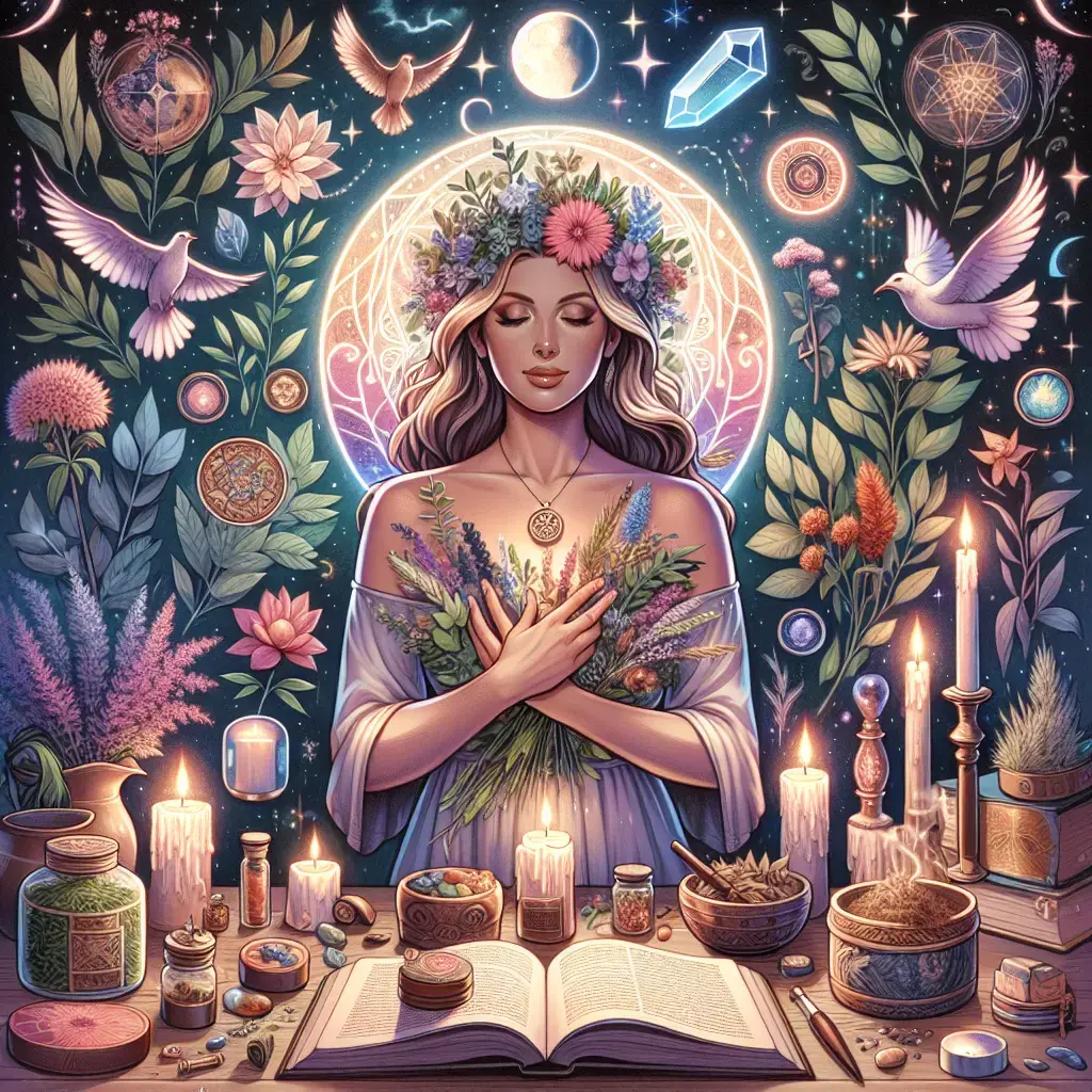 Image that represents the author Lydia Foster, a renowned blogger specializing in White-Witchcraft